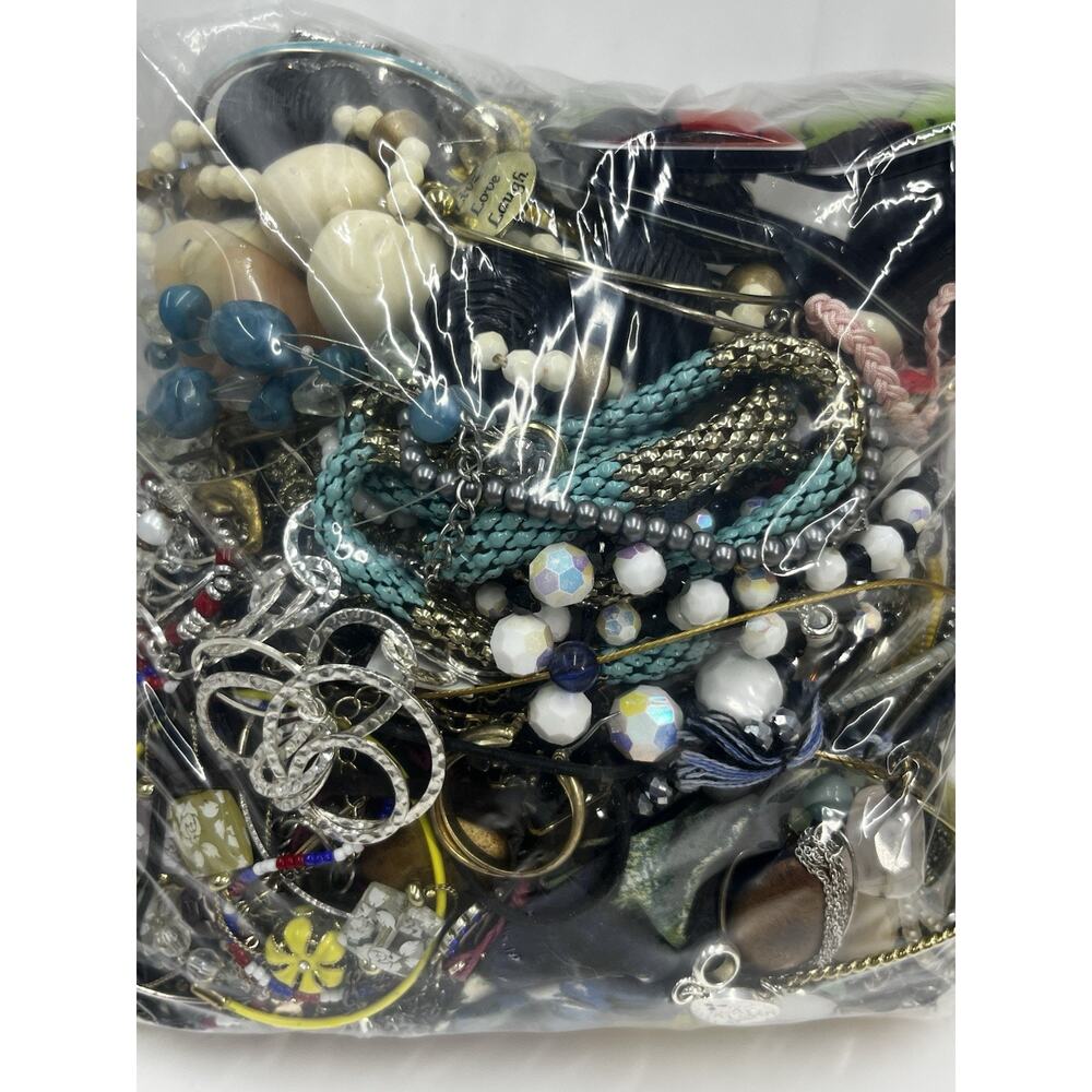 Jewelry Lot Craft Junk Harvest Wearable Mix 5 lbs